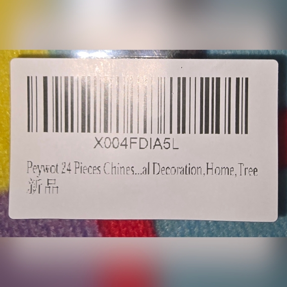 72 Peywot Chinese New Year Decorations - Lunar New Year Ornaments Knot Pendants - Picture 9 of 10